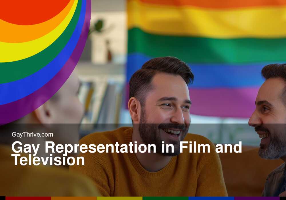 GayThrive banner for : Gay Representation in Film and Television