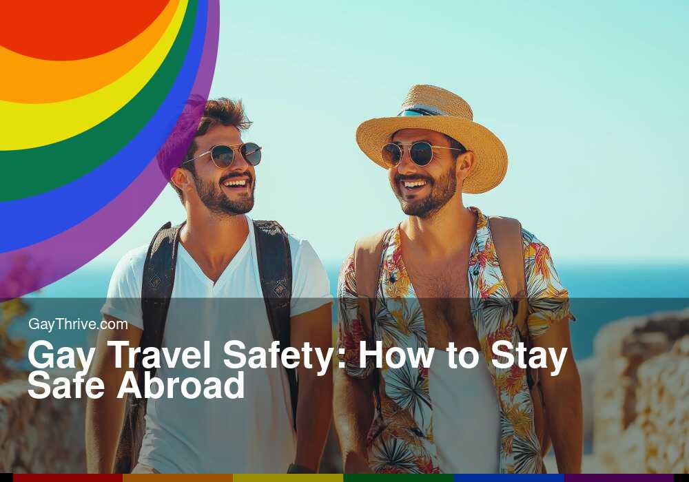 GayThrive banner for : Gay Travel Safety: How to Stay Safe Abroad
