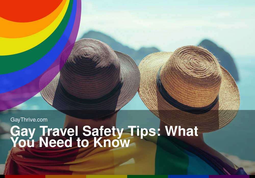 GayThrive banner for : Gay Travel Safety Tips: What You Need to Know