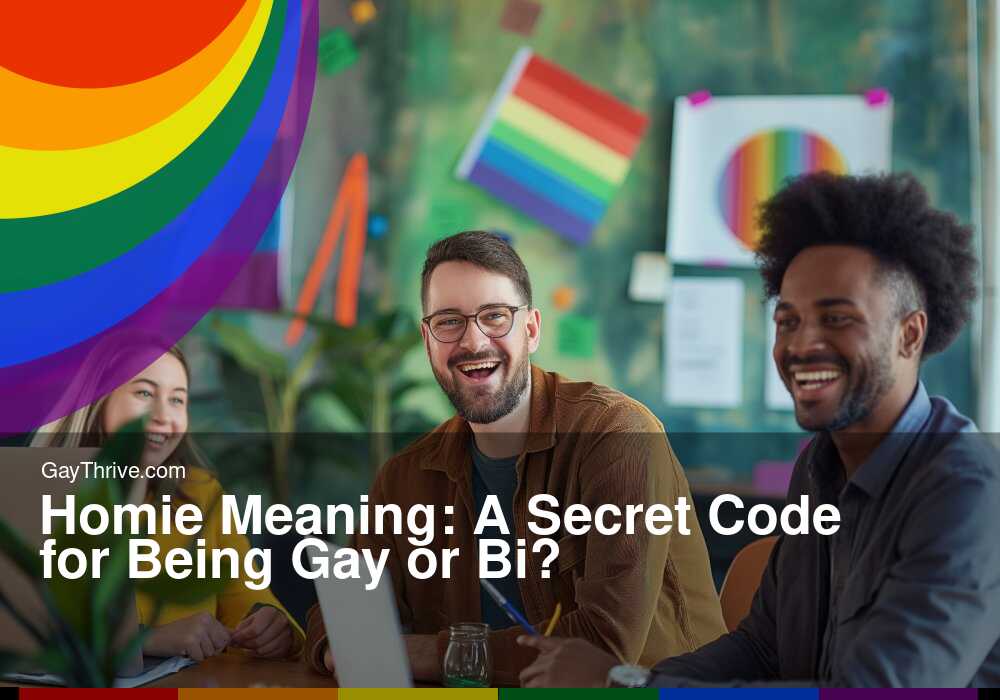 GayThrive banner for : Homie Meaning: A Secret Code for Being Gay or Bi?