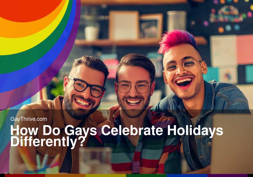 GayThrive banner for : How Do Gays Celebrate Holidays Differently?