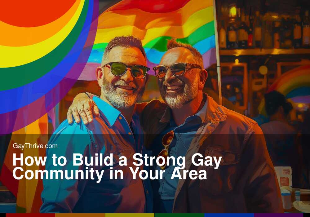 How to Build a Strong Gay Community in Your Area