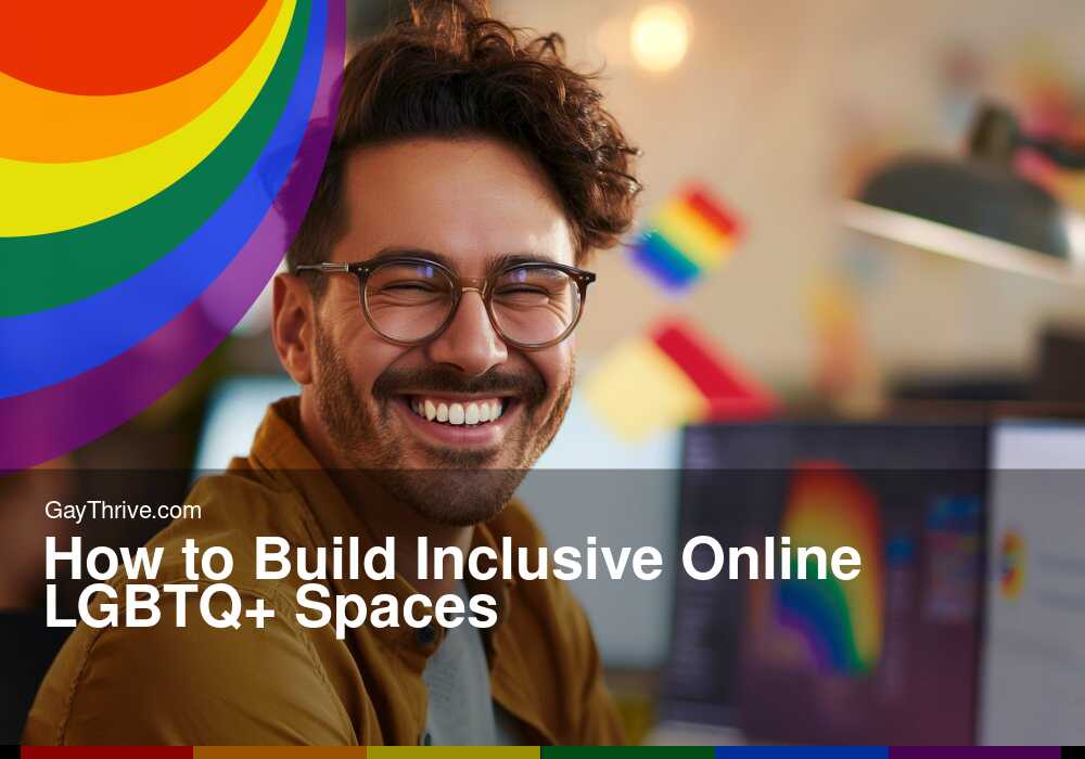 GayThrive banner for : How to Build Inclusive Online LGBTQ+ Spaces