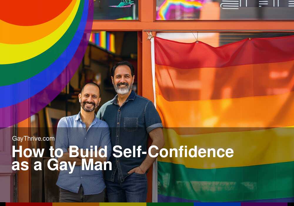 GayThrive banner for : How to Build Self-Confidence as a Gay Man