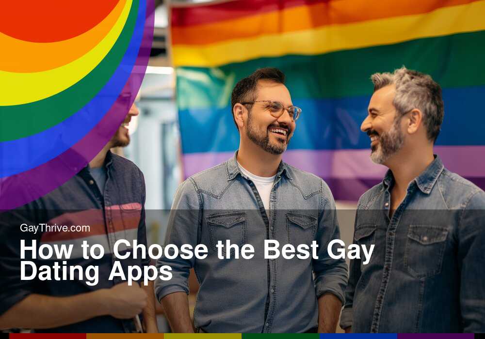 GayThrive banner for : How to Choose the Best Gay Dating Apps