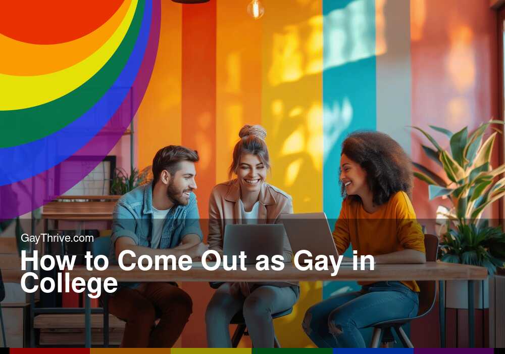GayThrive banner for : How to Come Out as Gay in College