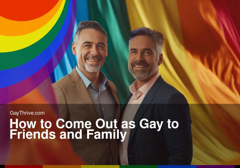 GayThrive banner for : How to Come Out as Gay to Friends and Family