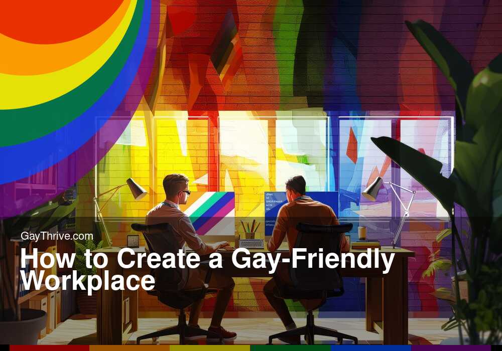 GayThrive banner for : How to Create a Gay-Friendly Workplace