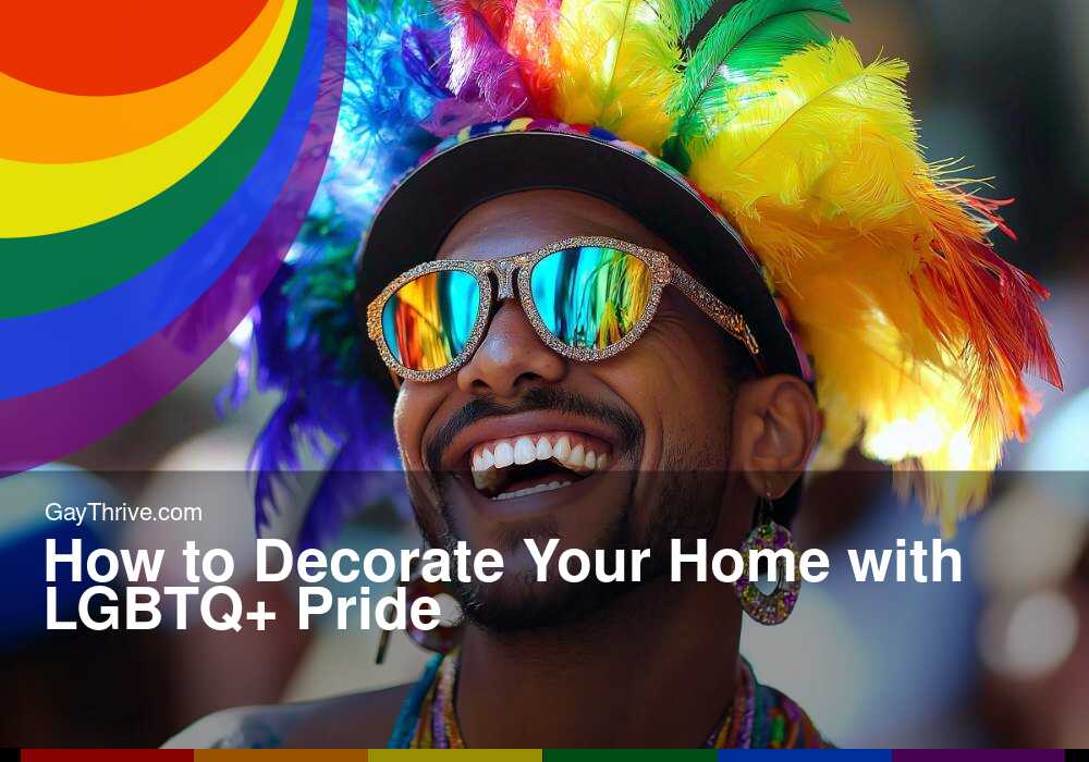 GayThrive banner for : How to Decorate Your Home with LGBTQ+ Pride