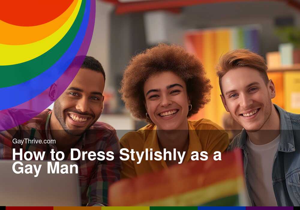 GayThrive banner for : How to Dress Stylishly as a Gay Man