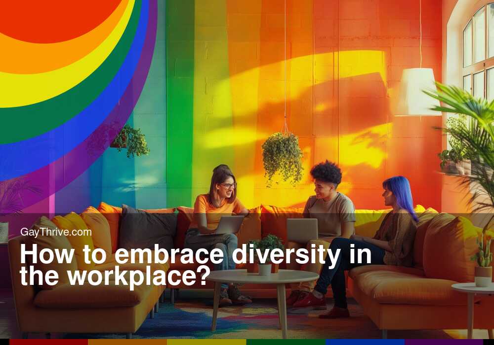 GayThrive banner for : How to embrace diversity in the workplace?