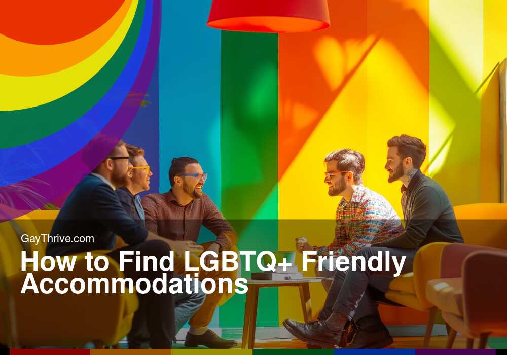 GayThrive banner for : How to Find LGBTQ+ Friendly Accommodations