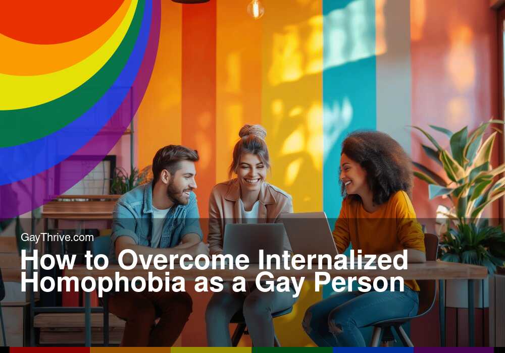 GayThrive banner for : How to Overcome Internalized Homophobia as a Gay Person
