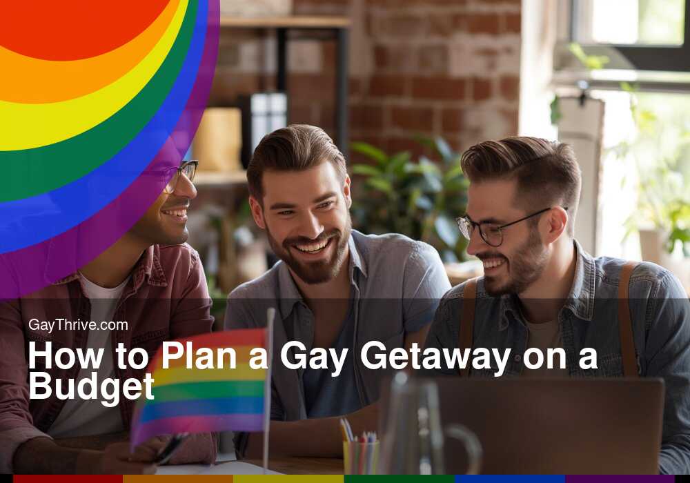 GayThrive banner for : How to Plan a Gay Getaway on a Budget