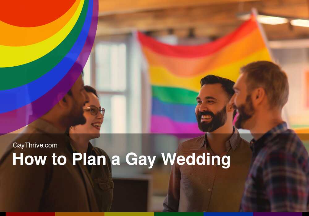 GayThrive banner for : How to Plan a Gay Wedding