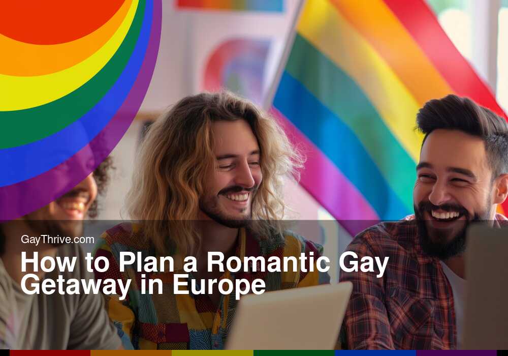 GayThrive banner for : How to Plan a Romantic Gay Getaway in Europe