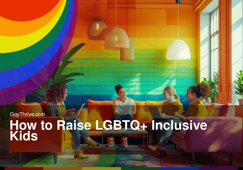 GayThrive banner for : How to Raise LGBTQ+ Inclusive Kids
