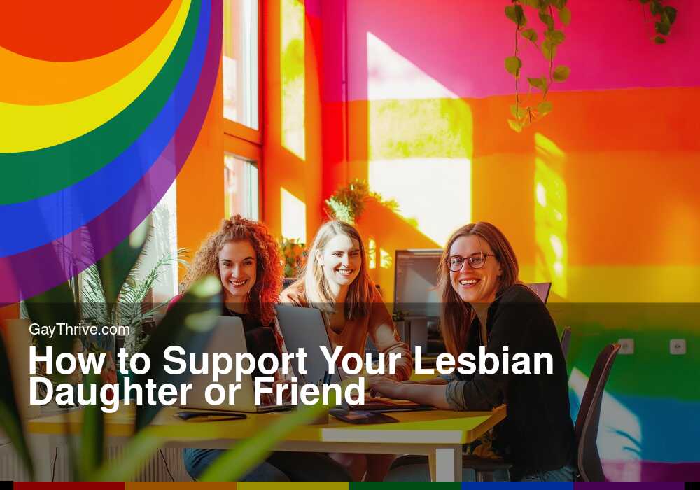 GayThrive banner for : How to Support Your Lesbian Daughter or Friend