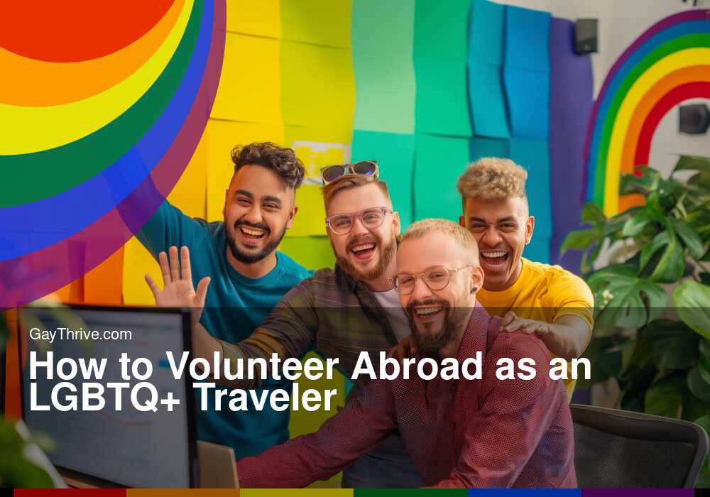 GayThrive banner for : How to Volunteer Abroad as an LGBTQ+ Traveler