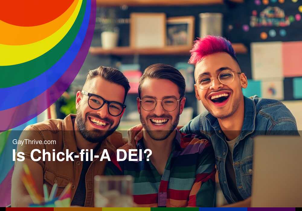 GayThrive banner for : Is Chick-fil-A DEI?