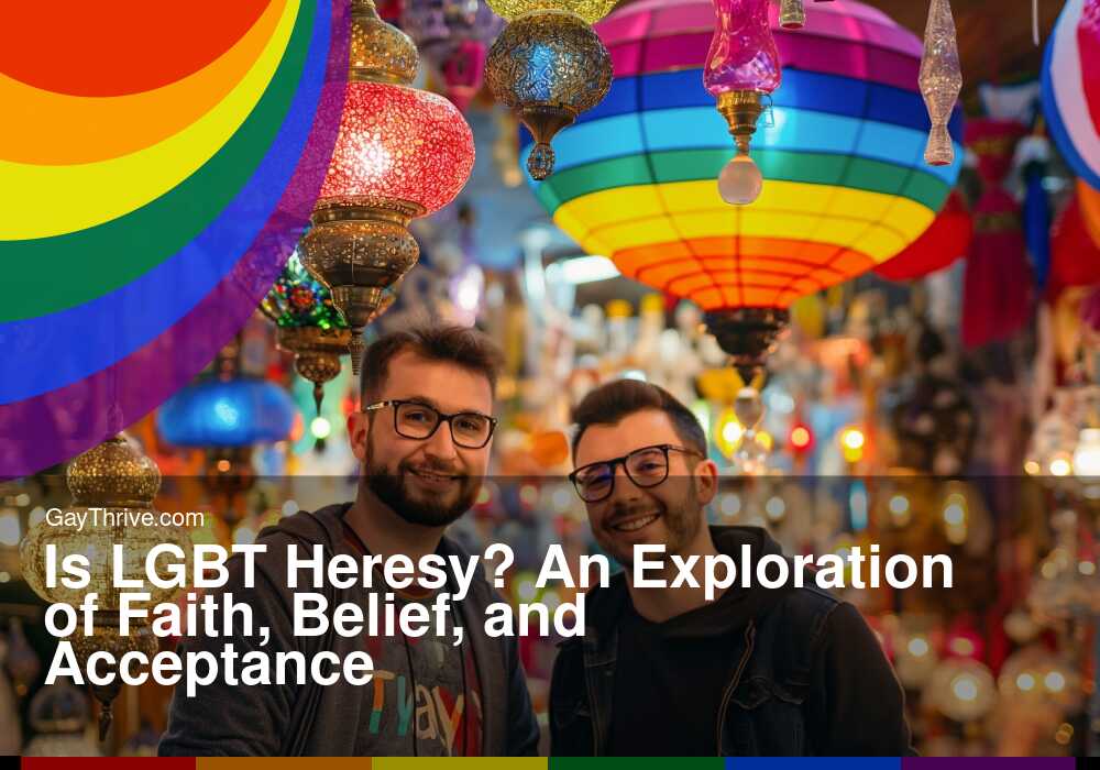 GayThrive banner for : Is LGBT Heresy? An Exploration of Faith, Belief, and Acceptance