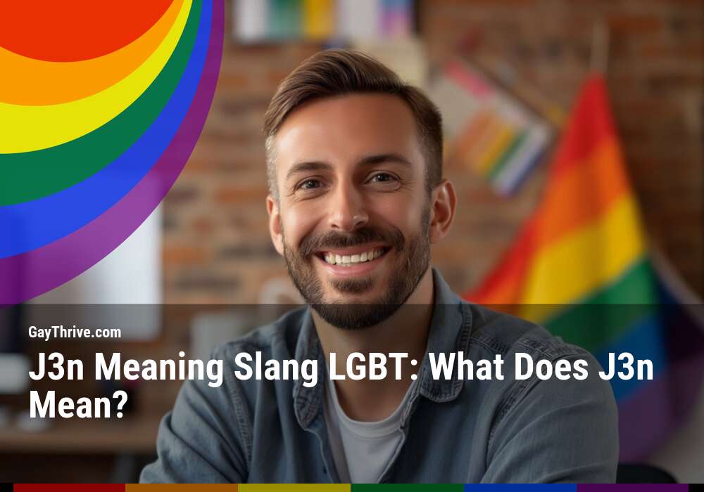 GayThrive banner for : J3n Meaning Slang LGBT: What Does J3n Mean?
