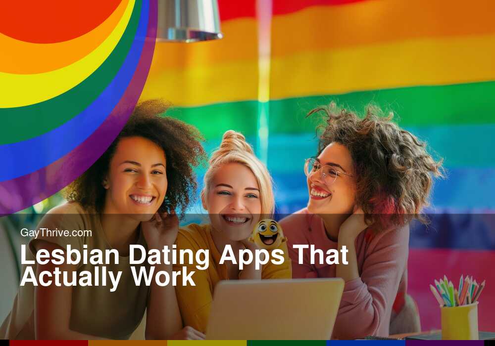 GayThrive banner for : Lesbian Dating Apps That Actually Work