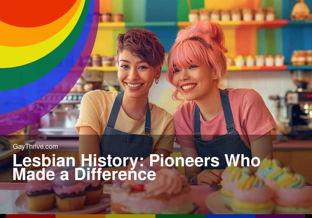 GayThrive banner for : Lesbian History: Pioneers Who Made a Difference