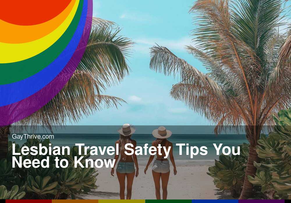 GayThrive banner for : Lesbian Travel Safety Tips You Need to Know