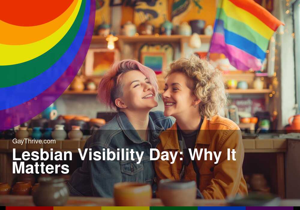GayThrive banner for : Lesbian Visibility Day: Why It Matters