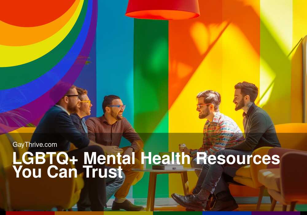 GayThrive banner for : LGBTQ+ Mental Health Resources You Can Trust