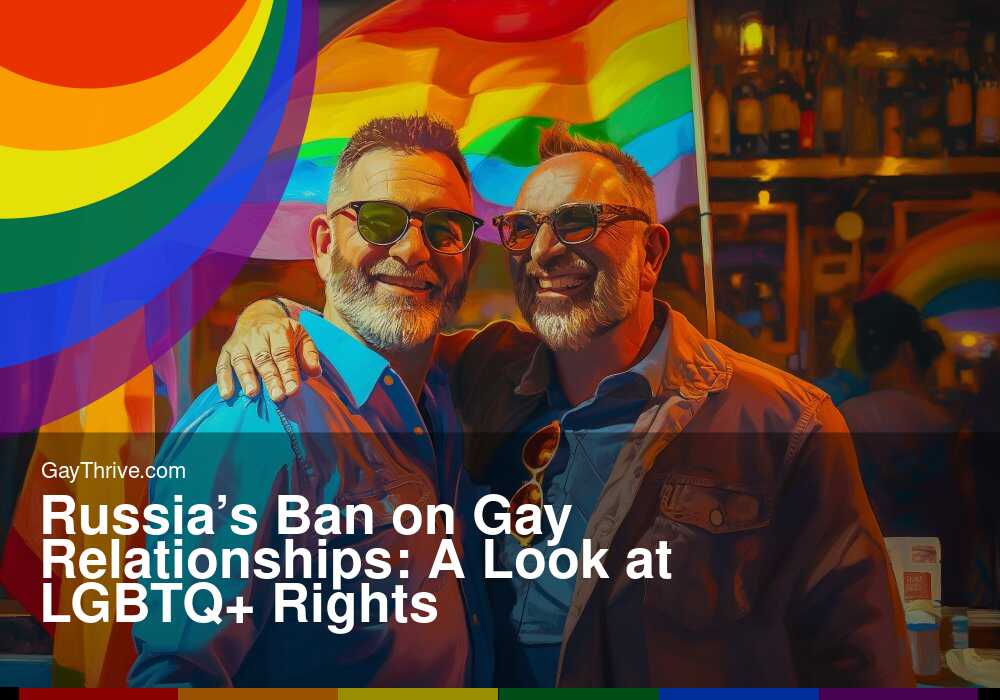 GayThrive banner for : Russia’s Ban on Gay Relationships: A Look at LGBTQ+ Rights