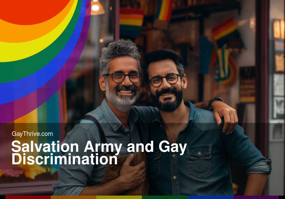 GayThrive banner for : Salvation Army and Gay Discrimination