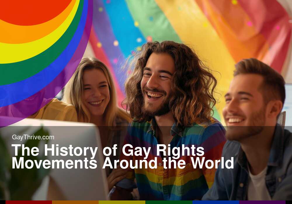 GayThrive banner for : The History of Gay Rights Movements Around the World