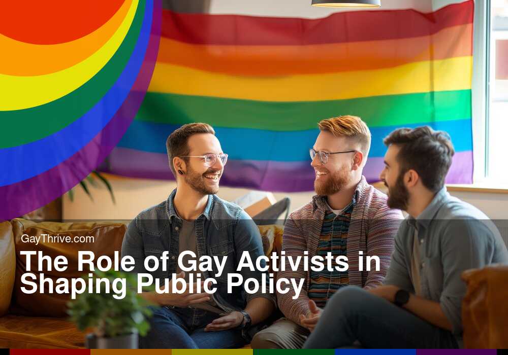 GayThrive banner for : The Role of Gay Activists in Shaping Public Policy