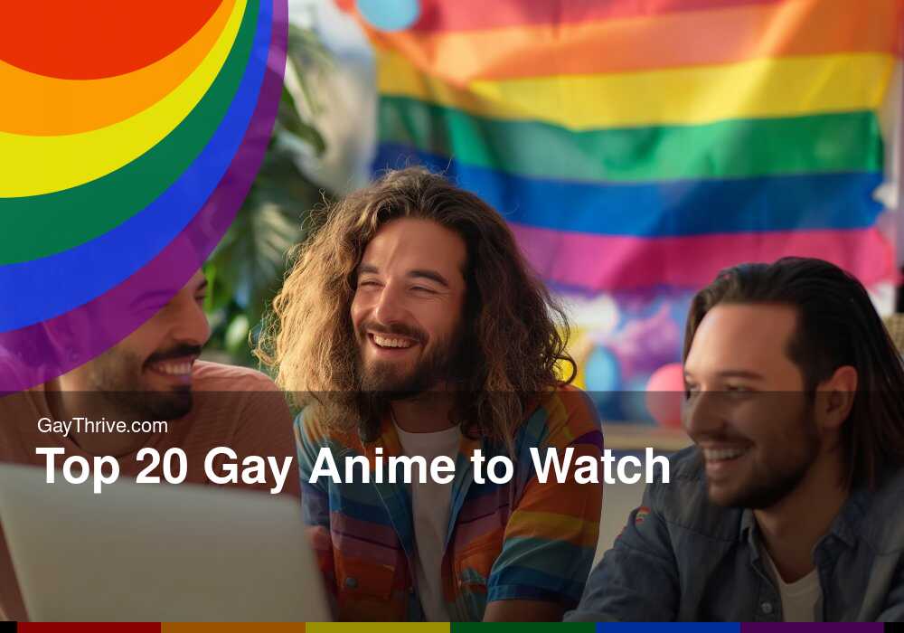 GayThrive banner for : Top 20 Gay Anime to Watch