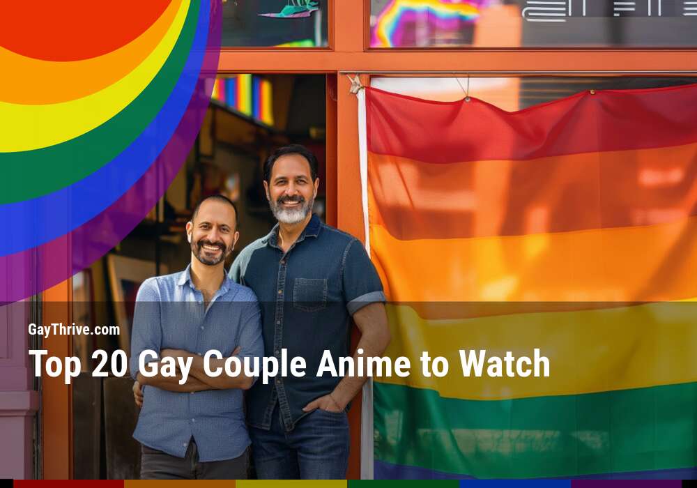 GayThrive banner for : Top 20 Gay Couple Anime to Watch