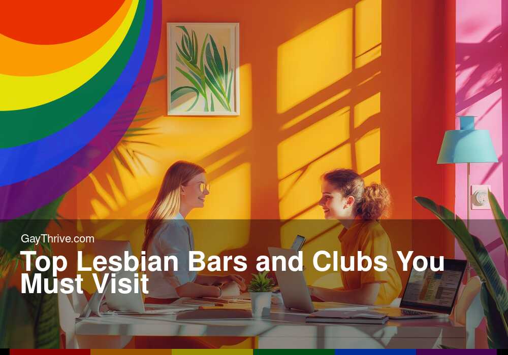 GayThrive banner for : Top Lesbian Bars and Clubs You Must Visit
