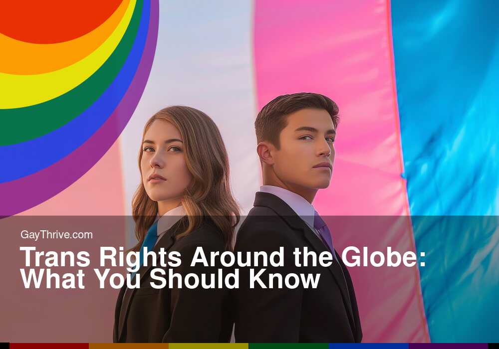 GayThrive banner for : Trans Rights Around the Globe: What You Should Know