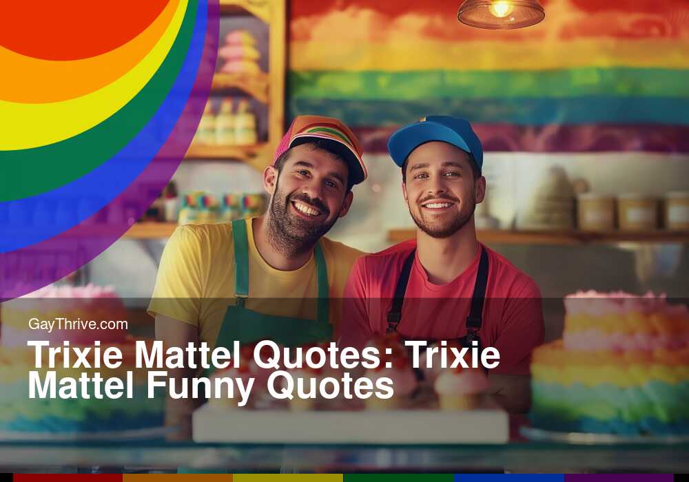 GayThrive banner for : Trixie Mattel Quotes: Trixie Mattel Funny Quotes