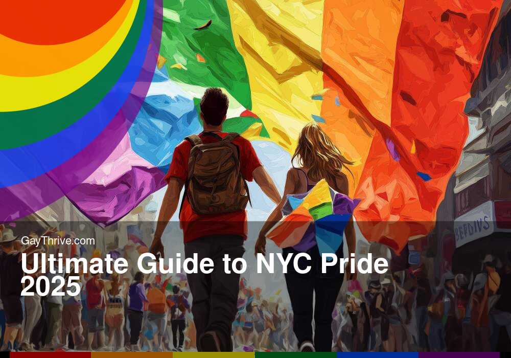 GayThrive banner for : Ultimate Guide to NYC Pride 2025