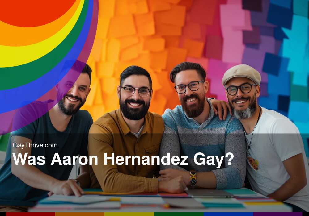 GayThrive banner for : Was Aaron Hernandez Gay?