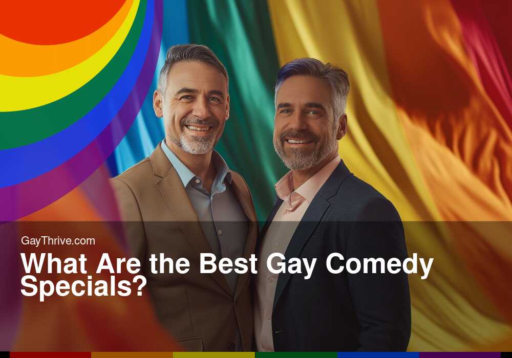 GayThrive banner for : What Are the Best Gay Comedy Specials?