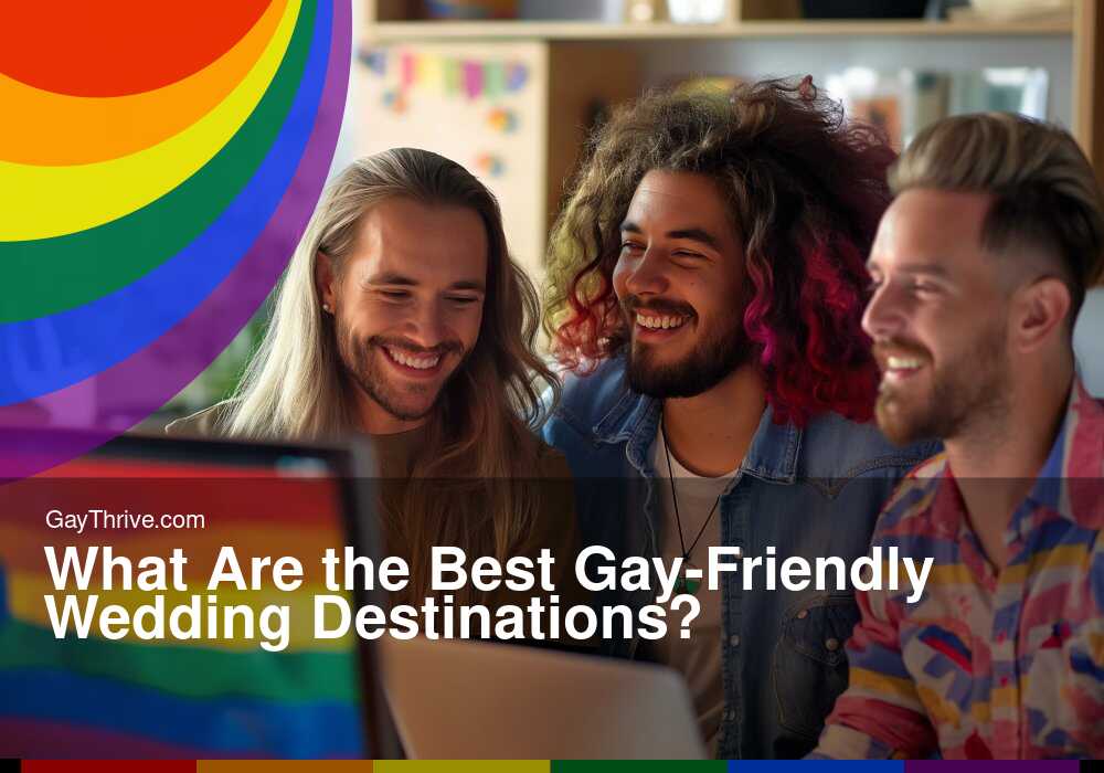 GayThrive banner for : What Are the Best Gay-Friendly Wedding Destinations?