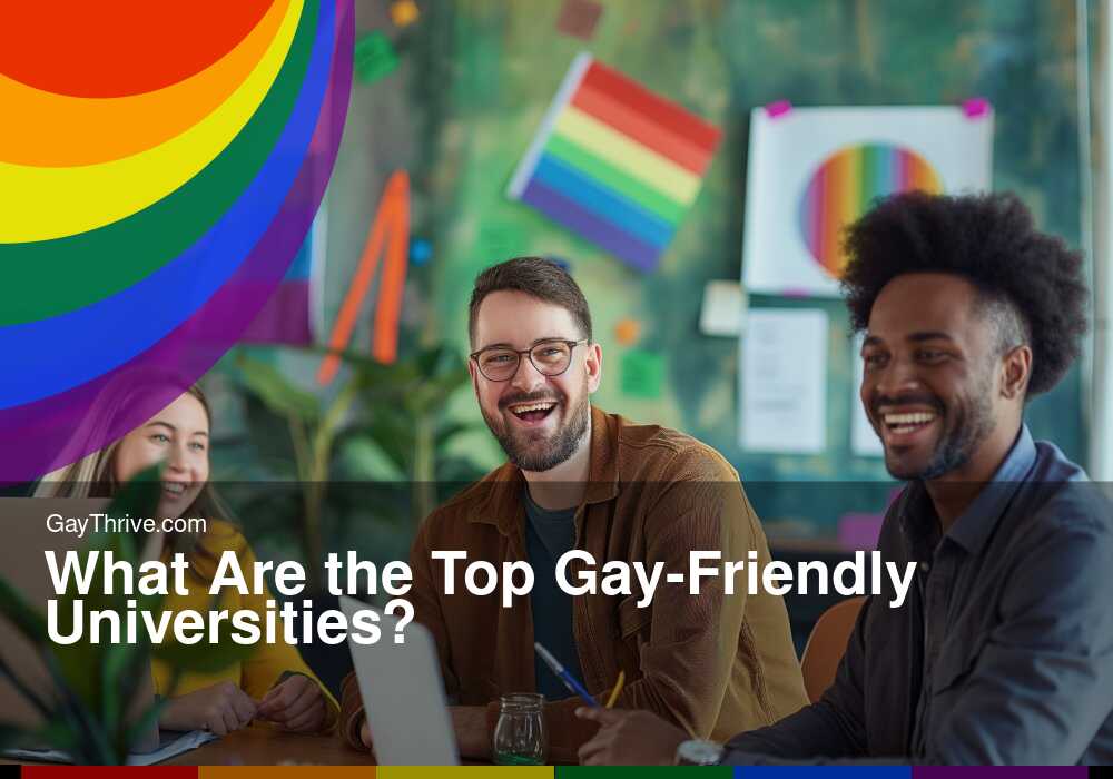 GayThrive banner for : What Are the Top Gay-Friendly Universities?