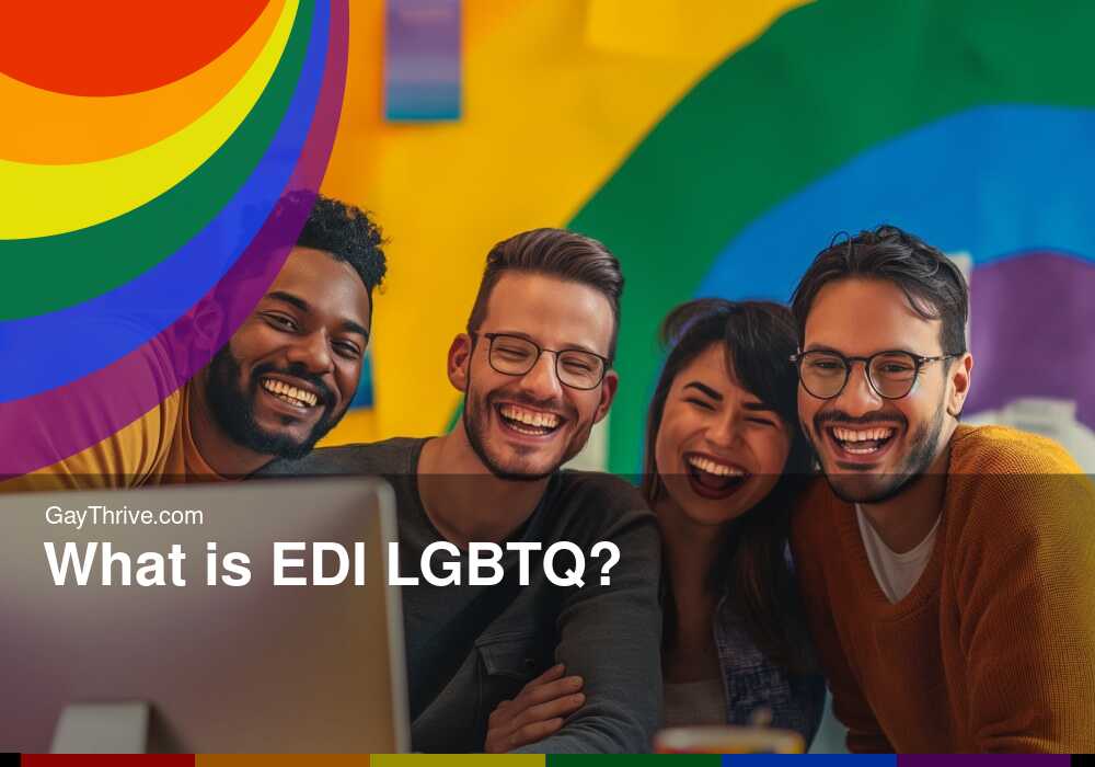 GayThrive banner for : What is EDI LGBTQ?