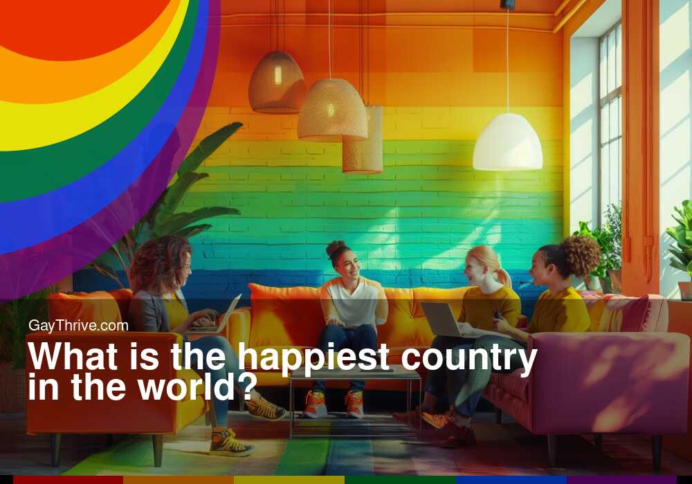 GayThrive banner for : What is the happiest country in the world?