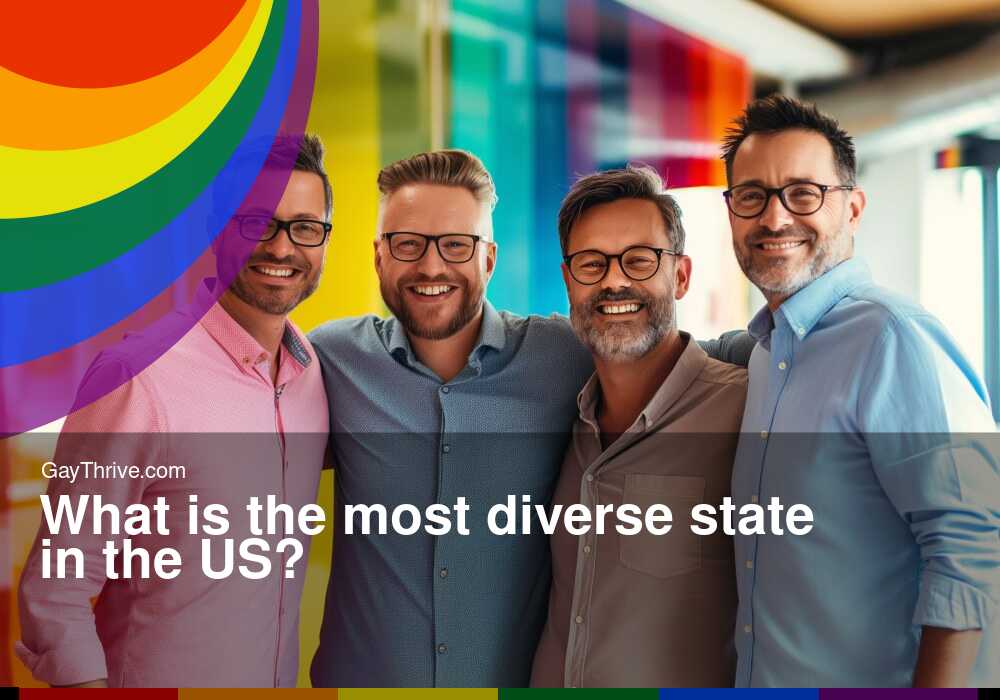 GayThrive banner for : What is the most diverse state in the US?