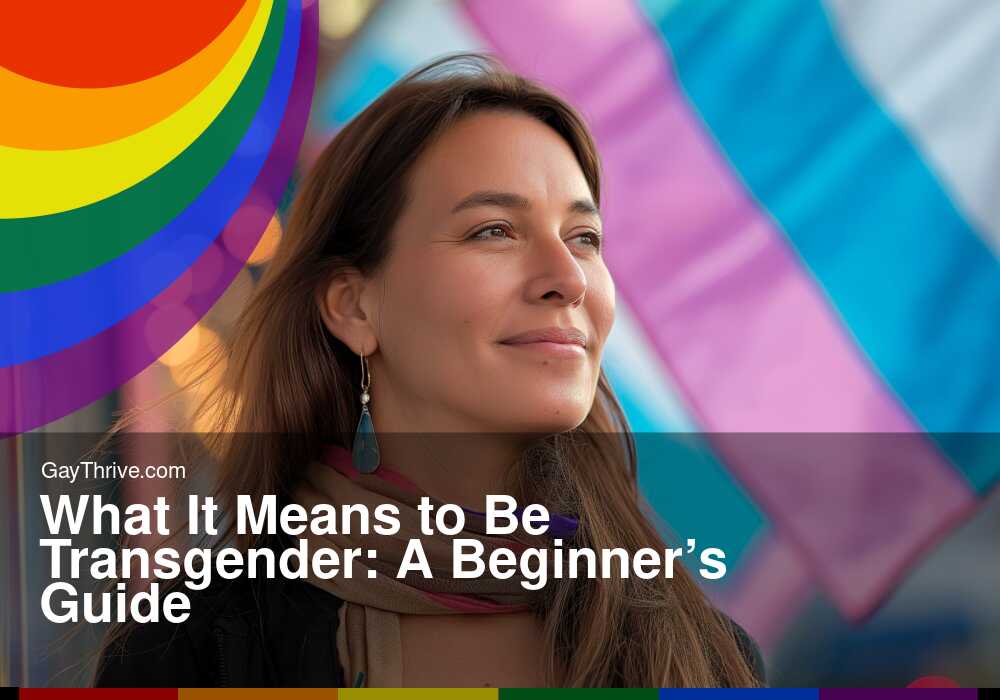 GayThrive banner for : What It Means to Be Transgender: A Beginner’s Guide