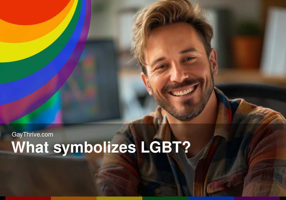 GayThrive banner for : What symbolizes LGBT?